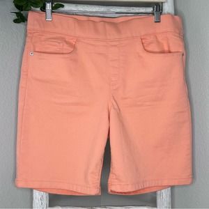 DKNY Jeans Stretch Bermuda Shorts * Salmon * Large